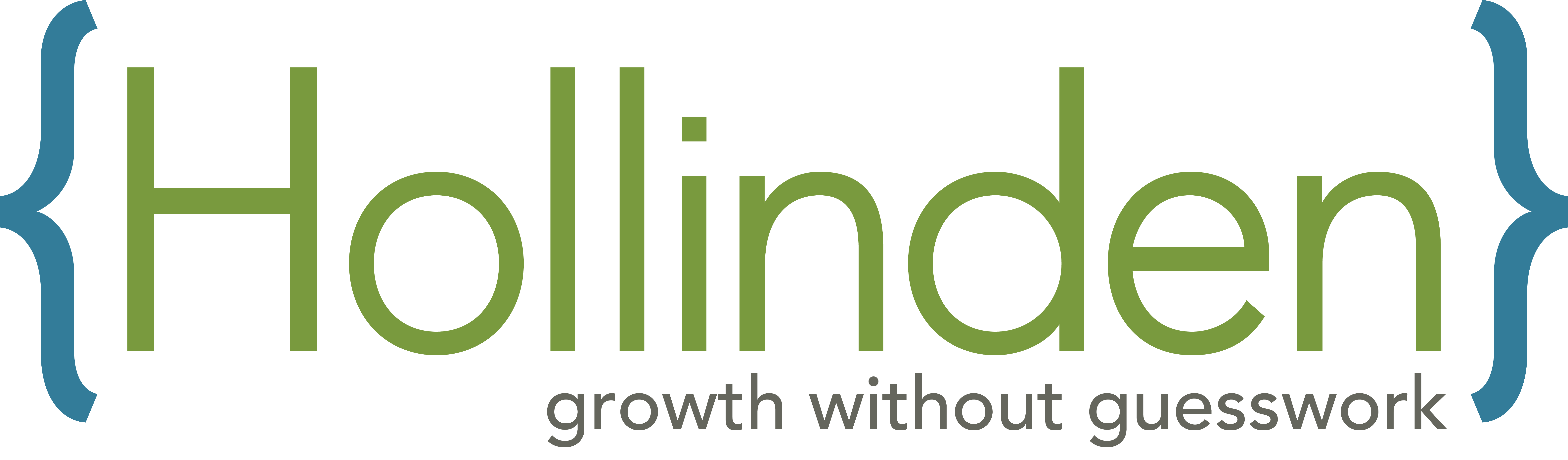 Hollinden Logo white_Growth without guesswork_color